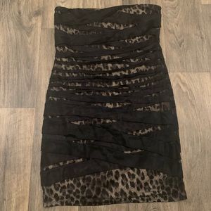 Leopard Body con Party Dress